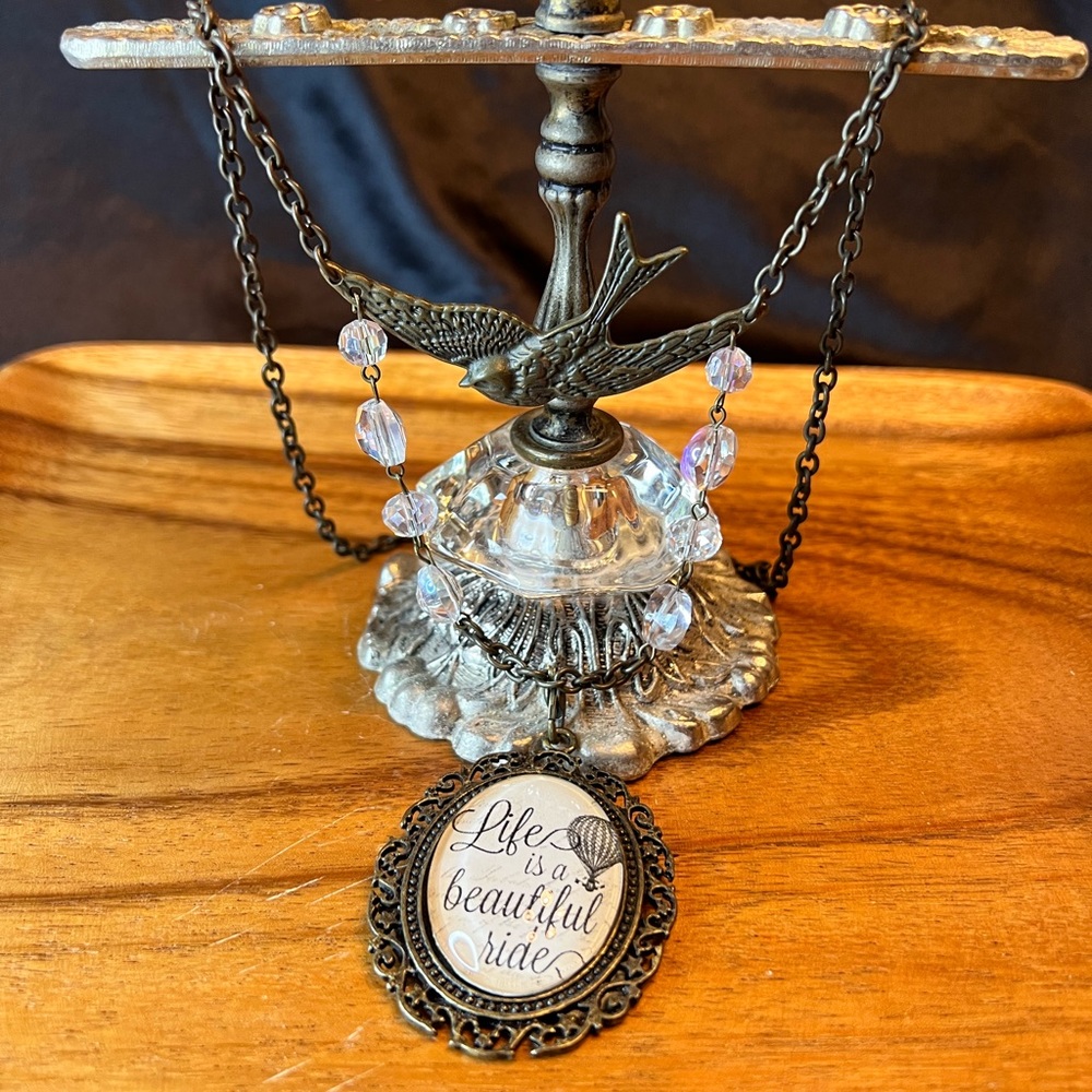 Plunder Designs “Life is a Beautiful Ride” Necklace